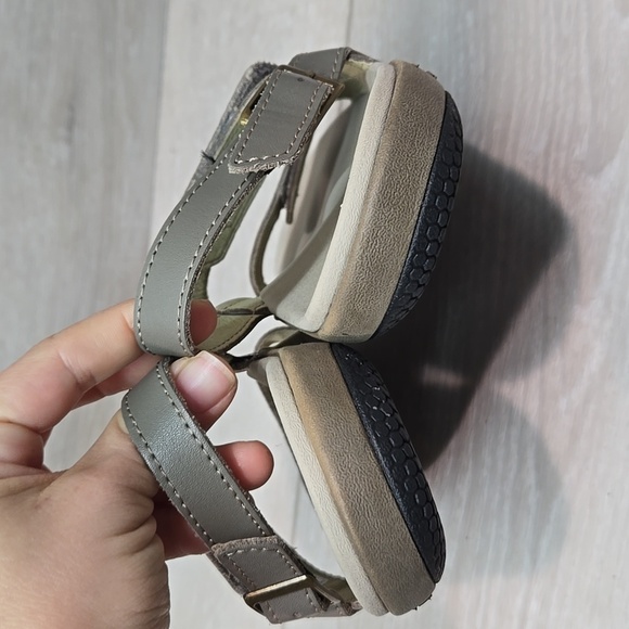 Spenco Women Leather Hook&Loop Sandals Flats Shoes Sz 7 - Picture 5 of 10